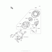 Схема вузла: Meter(S) для Kawasaki AX125 Fury 125R