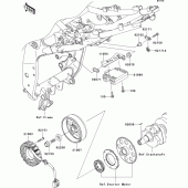 Схема вузла: Генератори для Kawasaki ZR1000 Z1000
