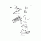 Схема вузла: Fuel Injection для Kawasaki ZX1400 Ninja ZX-14R ABS