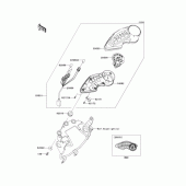 Схема узла: Meter (s) для Kawasaki KL110 KSR