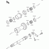 Схема вузла: Balancer для Kawasaki ZR1100 Zephyr 1100