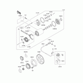Схема вузла: Starter motor для Kawasaki VN800 Vulcan 800 Drifter