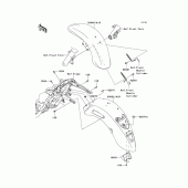 Схема вузла: Крило для Kawasaki VN1700 Vulcan 1700 Voyager