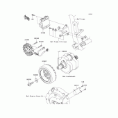 Схема вузла: Генератор для Kawasaki VN900 Vulcan 900 Custom