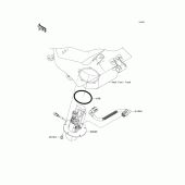 Схема вузла: Fuel pump для Kawasaki ZX636 Ninja ZX-6R