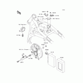 Схема вузла: Fuel injection для Kawasaki VN1500 Vulcan 1500 Classic FI