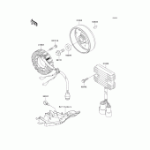 Схема узла: Генератор для Kawasaki ZX1200 Ninja ZX-12R