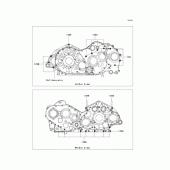 Схема вузла: Болти картера двигуна для Kawasaki VN2000 Vulcan 2000 Limited