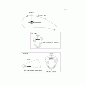 Схема вузла: Decals(ebony)(green)(blue)(a2) для Kawasaki VN2000 Vulcan 2000