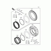 Схема вузла: Шини для Kawasaki VN900 Vulcan 900 Classic