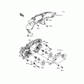Схема вузла: Headlight(s) для Kawasaki EX650 ER-6F