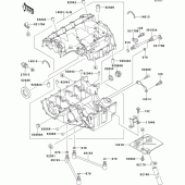 Схема узла: Картер двигателя для Kawasaki ZX600 Ninja ZX-6R