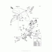 Схема вузла: Front Fender(S) для Kawasaki ZX1400 Ninja ZX-14R