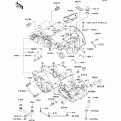 Схема вузла: Картер двигуна для Kawasaki EJ650 W650