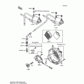 Схема вузла: Система запалювання для Kawasaki ZX600 Ninja 600R