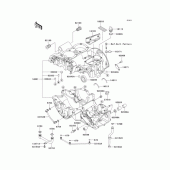 Схема вузла: Картер двигуна для Kawasaki EJ650 W650