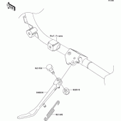 Схема вузла: Stand(s) для Kawasaki VN1700 VN1700 Voyager ABS