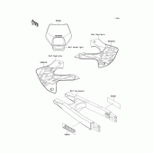 Схема вузла: Decals(klx300-a2) для Kawasaki KLX300R