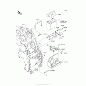 Схема вузла: Battery Case для Kawasaki ZX1400 Ninja ZX-14R