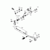 Схема вузла: Перемикач передач для Kawasaki ZR800 Z800