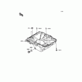 Схема вузла: Oil Pan для Kawasaki ZX1000 Ninja 1000 ABS