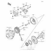 Схема вузла: Генератор для Kawasaki ZX1000 Ninja 1000 ABS