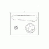 Схема вузла: Chain kit для Kawasaki ZX600 Ninja ZX-6R