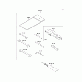 Схема вузла: Owners tools для Kawasaki VN1700 Vulcan 1700 Nomad