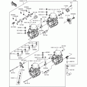 Схема вузла: Карбюратор(1/3) для Kawasaki ZX600 Ninja ZX-6R