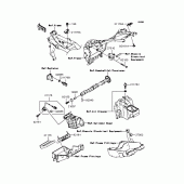 Схема вузла: Fuel injection для Kawasaki ZR750 Z750