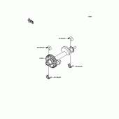 Схема вузла: Balancer для Kawasaki EX650 Ninja 650 ABS