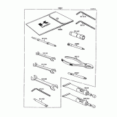 Схема вузла: Owners tools для Kawasaki VN1500 Vulcan 1500L