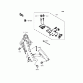 Схема вузла: Електроустаткування для Kawasaki KX450 KX450F