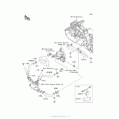 Схема вузла: Water Pipe для Kawasaki VN1700 Vulcan 1700 Voyager