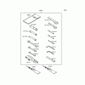 Схема вузла: Інструмент для Kawasaki ZX400 ZZR400