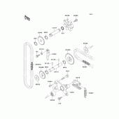 Схема вузла: Водяний насос Kawasaki VN1500 Vulcan 1500 Classic FI