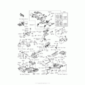 Схема узла: Электрооборудование для Kawasaki ZX1400 Ninja ZX-14R ABS SE