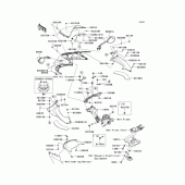 Схема вузла: Cowling(1/2)(upper) для Kawasaki ZX1400 Ninja ZX-14R ABS