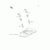 Схема узла: Ignition system для Kawasaki EX300 Ninja 300
