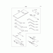 Схема вузла: Owners tools для Kawasaki VN1500 Vulcan 1500 Mean Streak