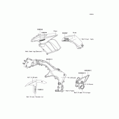 Схема вузла: Decals(gray) для Kawasaki ZX1000 Z1000SX