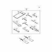 Схема вузла: Інструмент для Kawasaki ZX636 Ninja ZX-6R ABS KRT Edition