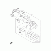 Схема узла: Задний тормоз (Klx400-b1) для Kawasaki KLX400 KLX400R