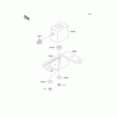 Схема вузла: Meter(s) для Kawasaki KLX300R