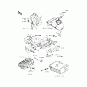 Схема узла: Fuel injection для Kawasaki KLE650 Versys 650 ABS