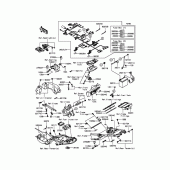 Схема узла: Электрооборудование для Kawasaki ZX1400 Ninja ZX-14R ABS