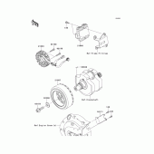 Схема вузла: Генератор для Kawasaki VN900 Vulcan 900 Custom