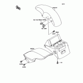 Схема узла: Крыло для Kawasaki ZX750 Ninja ZX-7