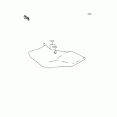 Схема вузла: Сидіння для Kawasaki ZR750 ZR-7S