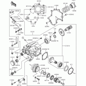Схема вузла: Front Bevel gear(1/2) для Kawasaki VN1500 VN1500 Classic Tourer